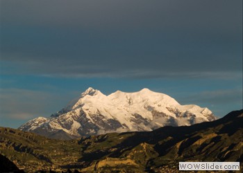 Nevado Illimani Mountains, Bolivia